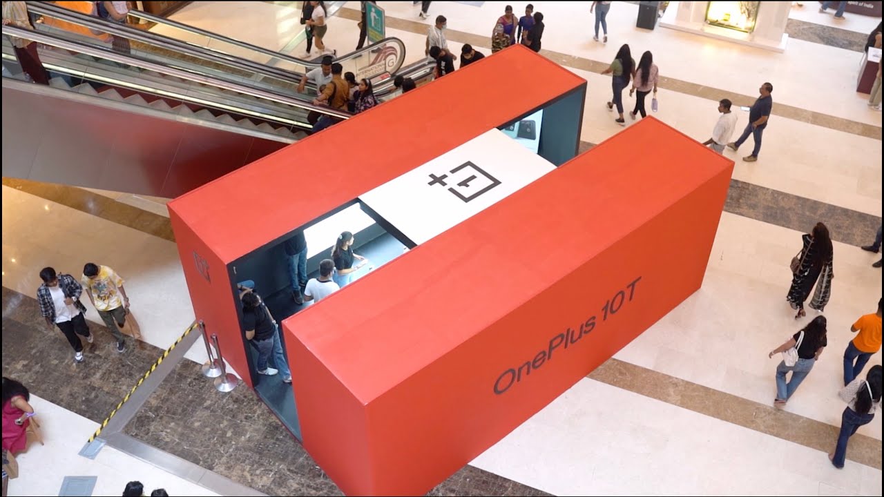 OnePlus 10T Pop-up Events | Evolve Beyond Speed - YouTube